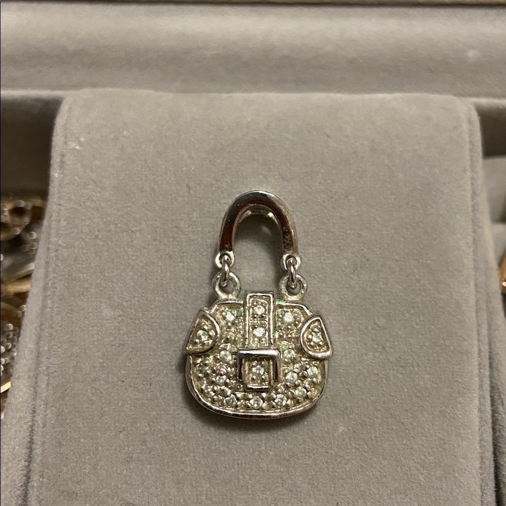 925 Purse charm